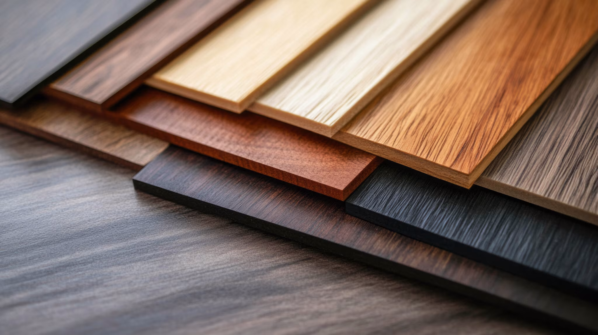 Diverse mdf textures with subtle grain perfect for interior design and craft projects